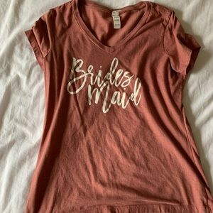 Bridesmaid shirt